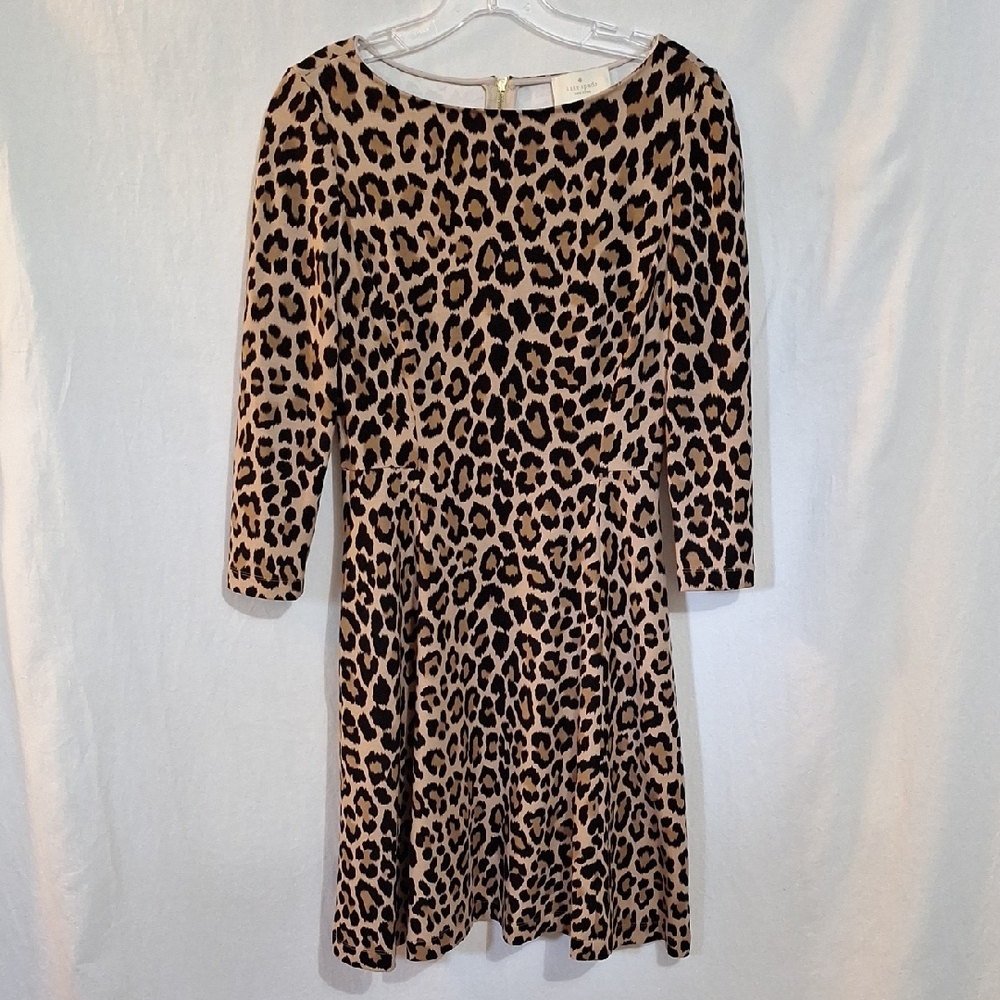 Kate Spade New York Forest Feline Leopard Dress